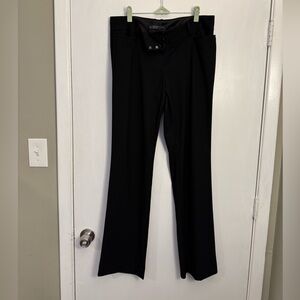 The Limited Black Collection drew fit pants 12L 12 long tall office work trouser